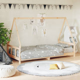 vidaXL Kinderbedframe 80x200 cm massief grenenhout