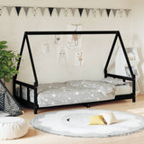vidaXL Kinderbedframe 80x200 cm massief grenenhout