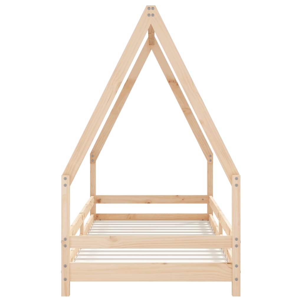 vidaXL Kinderbedframe 80x200 cm massief grenenhout