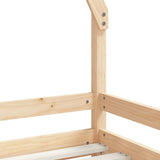 vidaXL Kinderbedframe 80x200 cm massief grenenhout