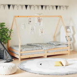 vidaXL Kinderbedframe 80x200 cm massief grenenhout