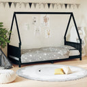 vidaXL Kinderbedframe 80x200 cm massief grenenhout