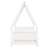vidaXL Kinderbedframe 80x200 cm massief grenenhout