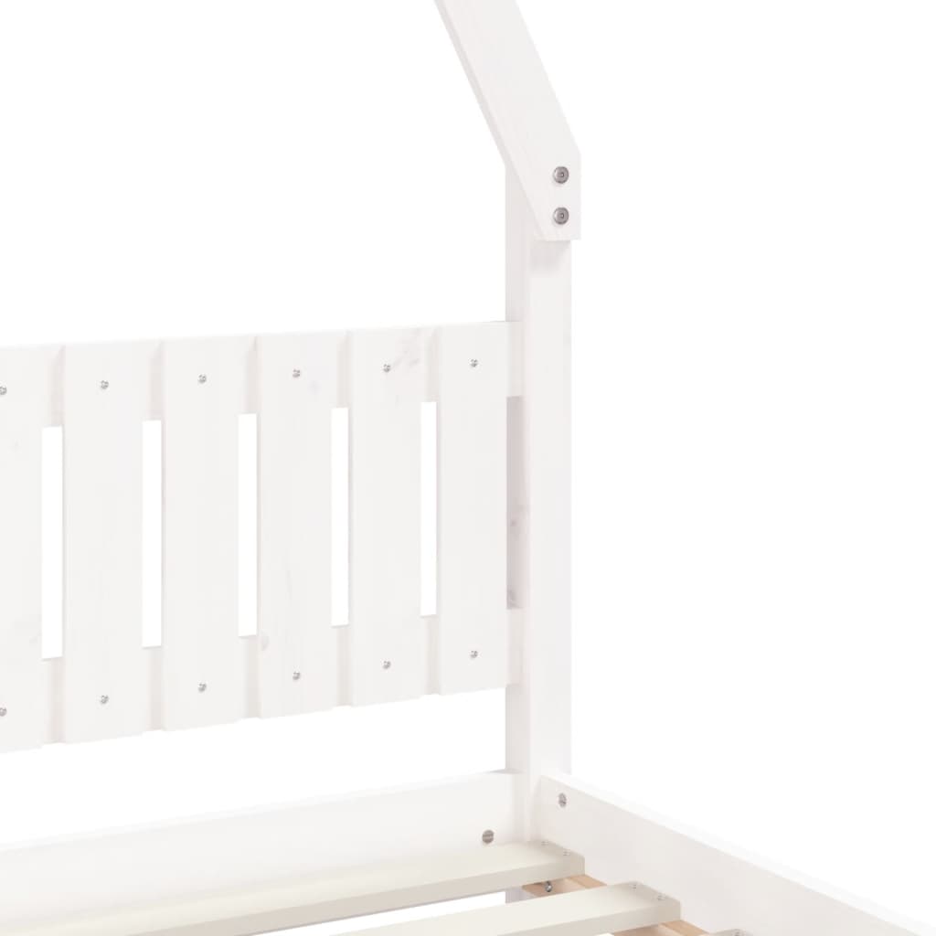 vidaXL Kinderbedframe 80x200 cm massief grenenhout