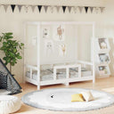vidaXL Kinderbedframe 70x140 cm massief grenenhout