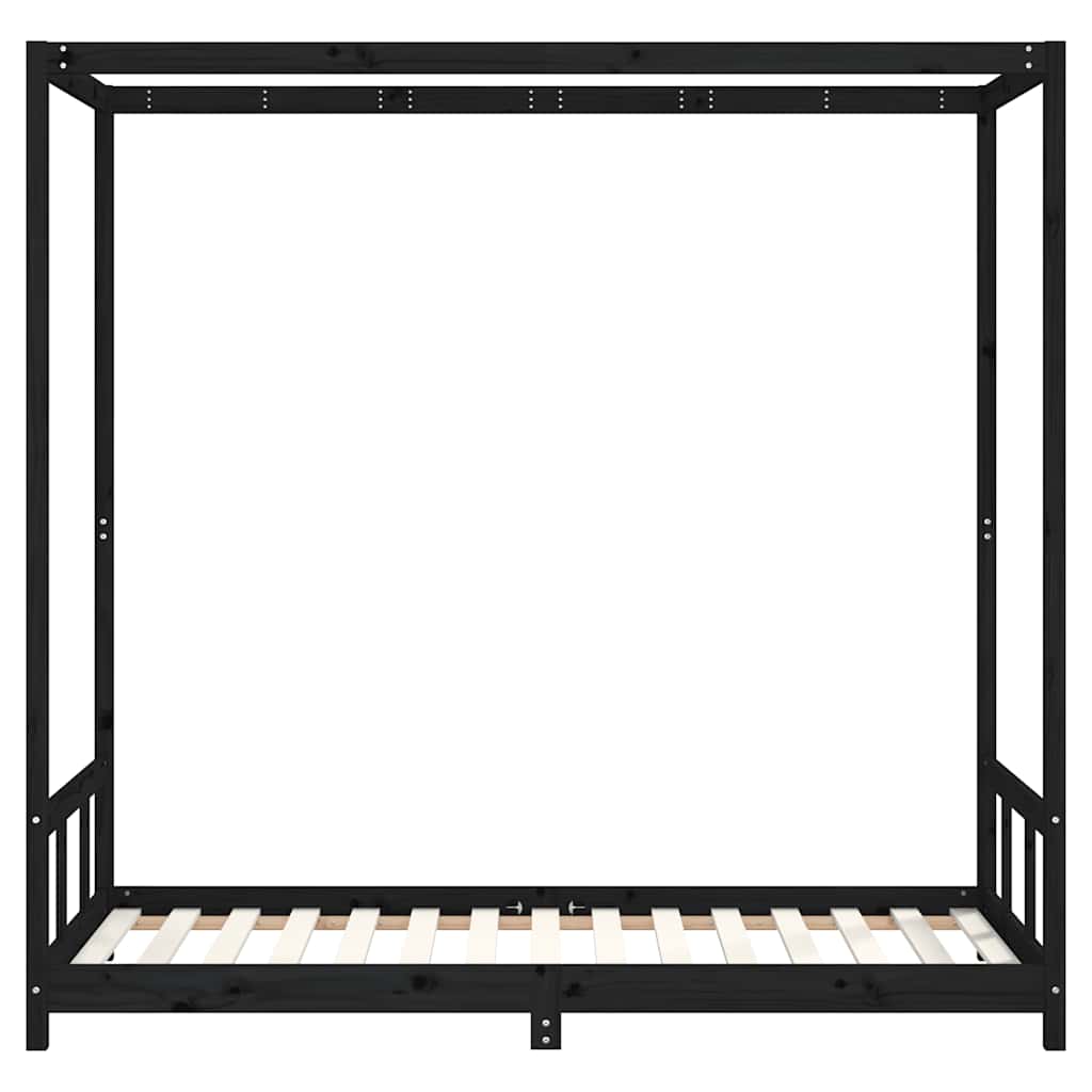 vidaXL Kinderbedframe 70x140 cm massief grenenhout