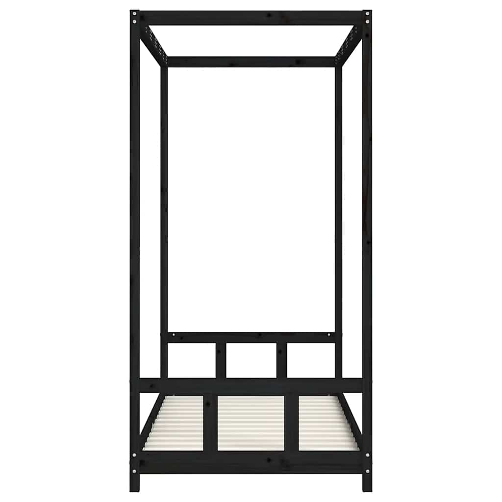 vidaXL Kinderbedframe 70x140 cm massief grenenhout