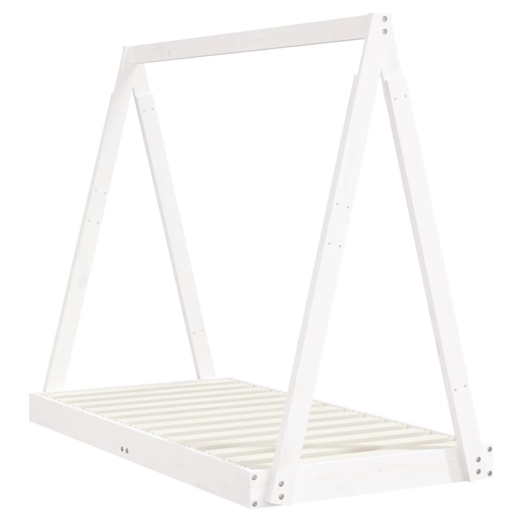 vidaXL Kinderbedframe 70x140 cm massief grenenhout
