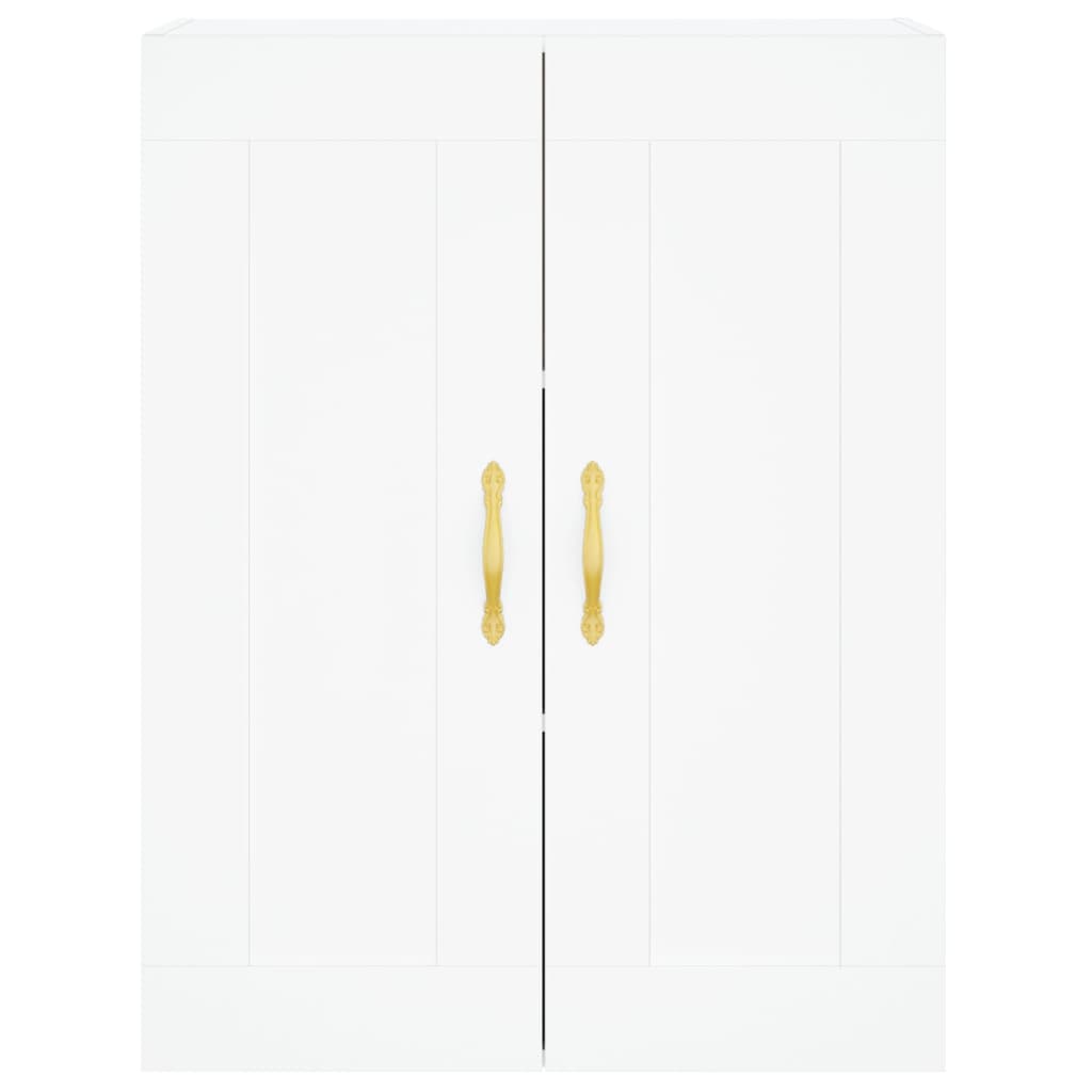 vidaXL Wandkast 69,5x34x90 cm bewerkt hout wit