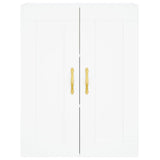vidaXL Wandkast 69,5x34x90 cm bewerkt hout wit
