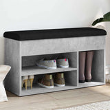 vidaXL Shoe Bench White 82x32x45.5 cm Engineered Wood