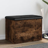 vidaXL Opbergbank Wit 42x42x45 cm Bewerkt Hout