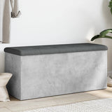 vidaXL Opbergbank Wit 42x42x45 cm Bewerkt Hout