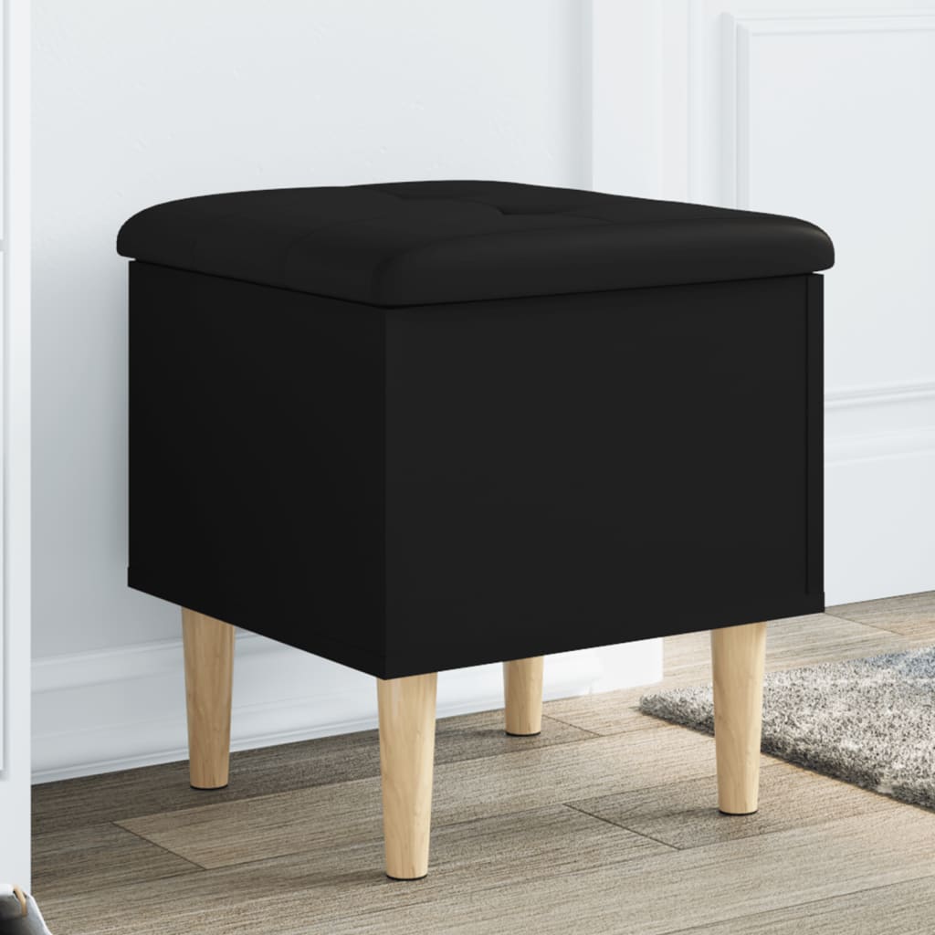 vidaXL Opbergbankje 42x42x46 cm bewerkt hout wit