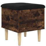 vidaXL Opbergbankje 42x42x46 cm bewerkt hout wit