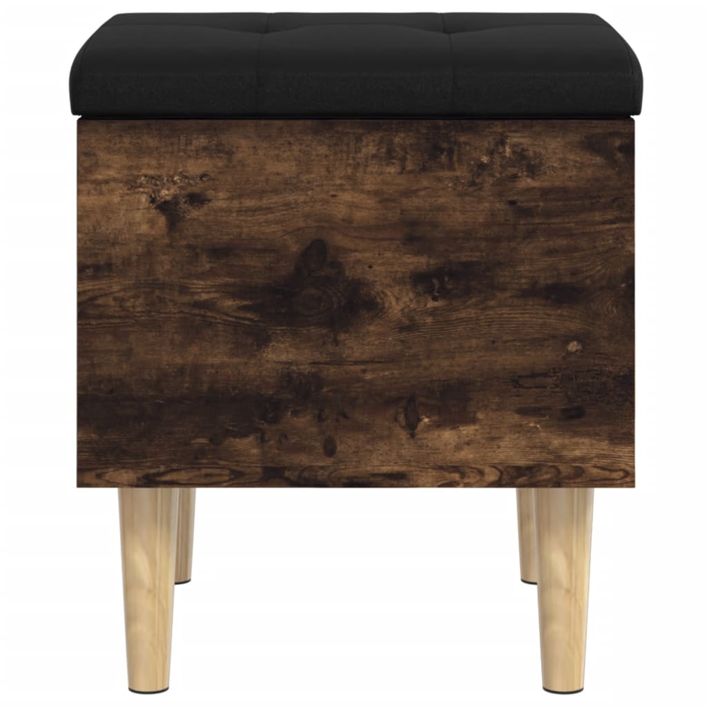 vidaXL Opbergbankje 42x42x46 cm bewerkt hout wit