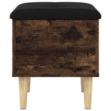 vidaXL Opbergbankje 42x42x46 cm bewerkt hout wit