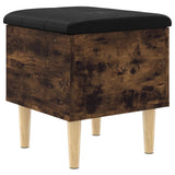 vidaXL Opbergbankje 42x42x46 cm bewerkt hout wit