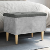 vidaXL Opbergbankje 42x42x46 cm bewerkt hout wit