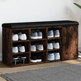 vidaXL Schoenenbank 102x32x50 cm bewerkt hout wit