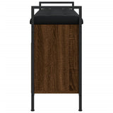 vidaXL Schoenenbankje 65,5x32x57,5 cm bewerkt hout zwart