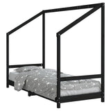 vidaXL Kinderbedframe 80x200 cm massief grenenhout