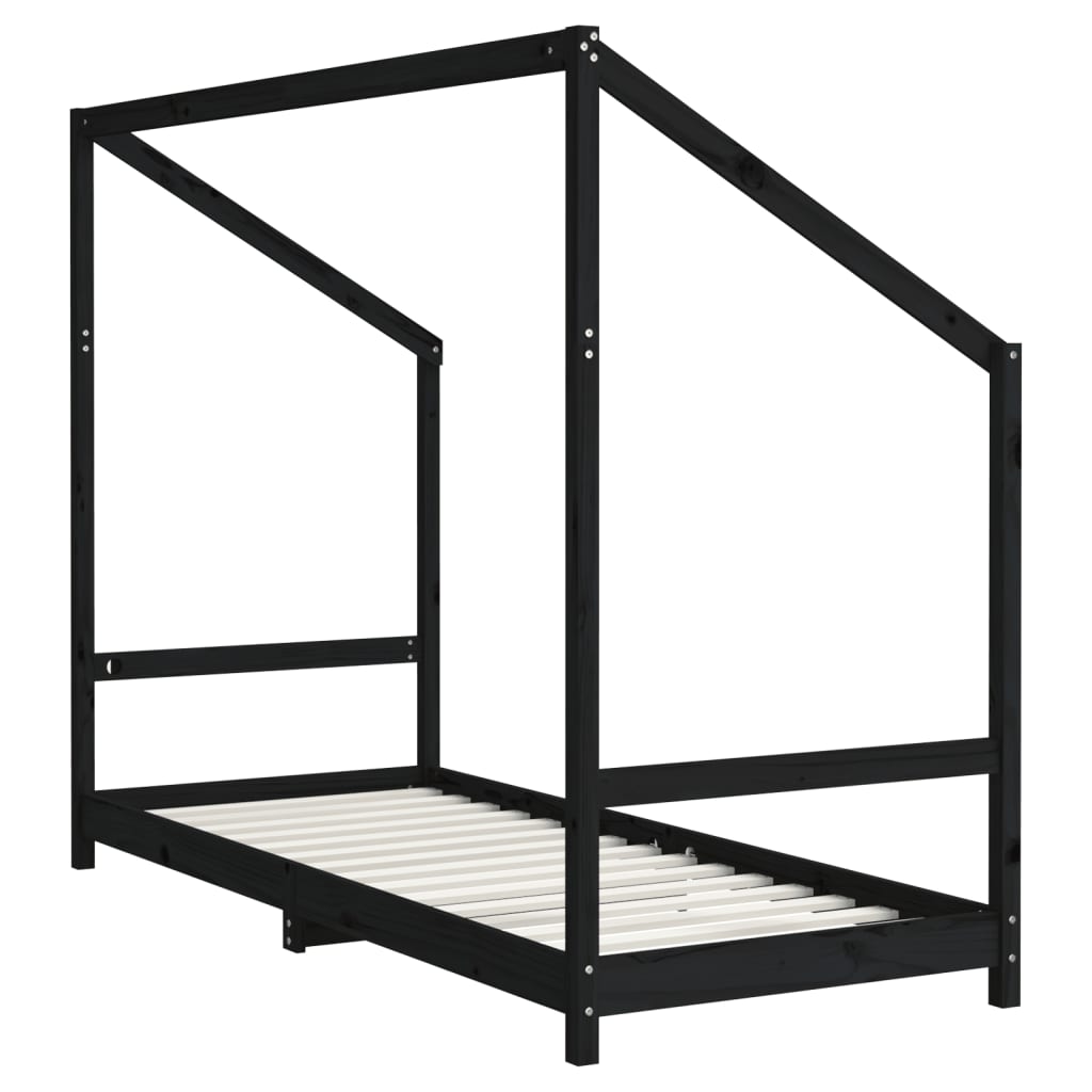 vidaXL Kinderbedframe 80x200 cm massief grenenhout