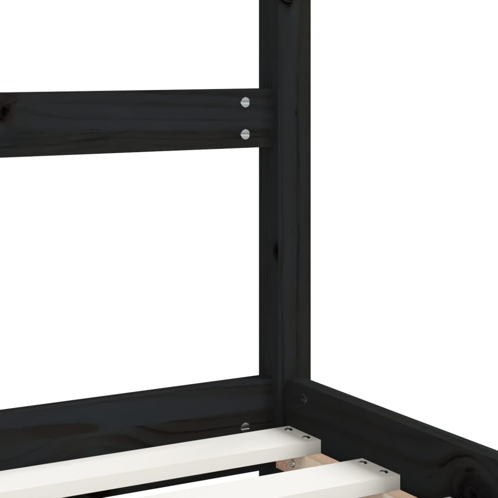 vidaXL Kinderbedframe 80x200 cm massief grenenhout