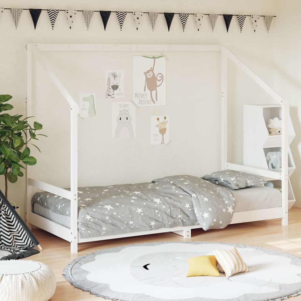 vidaXL Kinderbedframe 80x200 cm massief grenenhout