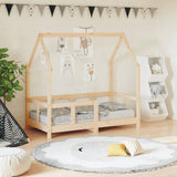 vidaXL Kinderbedframe 80x200 cm massief grenenhout