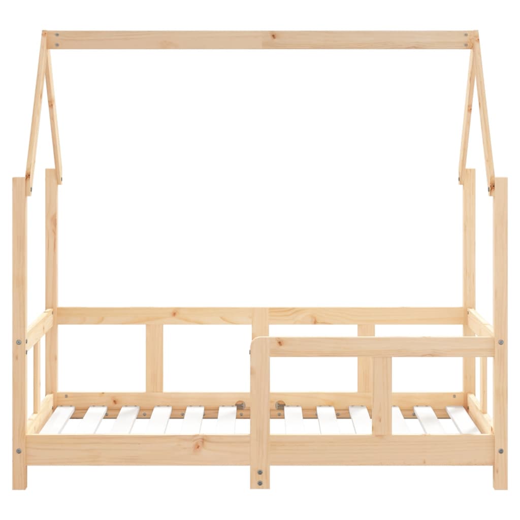 vidaXL Kinderbedframe 80x200 cm massief grenenhout