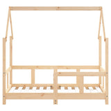 vidaXL Kinderbedframe 80x200 cm massief grenenhout