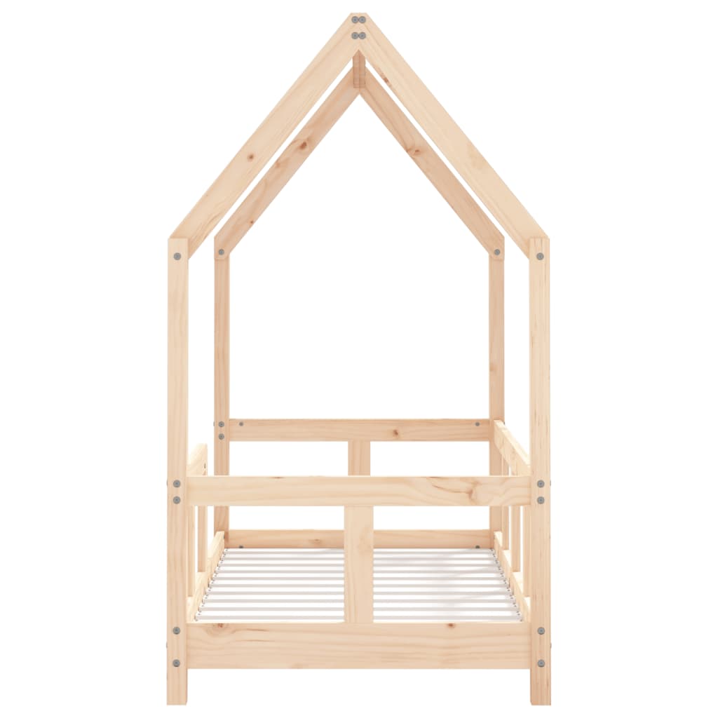 vidaXL Kinderbedframe 80x200 cm massief grenenhout