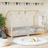 vidaXL Kinderbedframe 80x200 cm massief grenenhout
