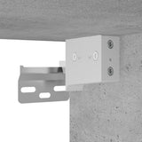 vidaXL Wandkast met glazen deuren 68x37x68,5 cm wit