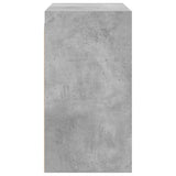 vidaXL Wandkast met glazen deuren 68x37x68,5 cm wit