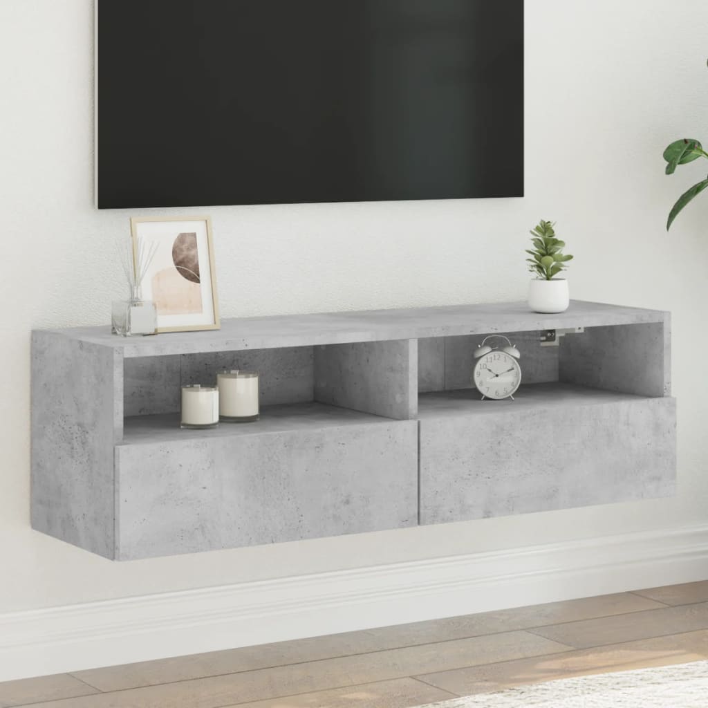 vidaXL Tv-wandmeubels 2 st 40x30x30 cm bewerkt hout wit