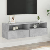 vidaXL Tv-wandmeubels 2 st 40x30x30 cm bewerkt hout wit