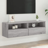 vidaXL Tv-wandmeubels 2 st 40x30x30 cm bewerkt hout wit