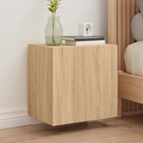 vidaXL Tv-wandmeubel 40,5x30x40 cm bewerkt hout wit
