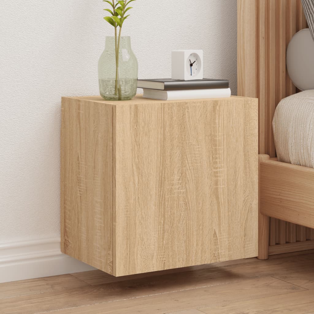 vidaXL Tv-wandmeubel 40,5x30x40 cm bewerkt hout wit