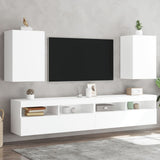 vidaXL Tv-wandmeubel 40,5x30x40 cm bewerkt hout wit