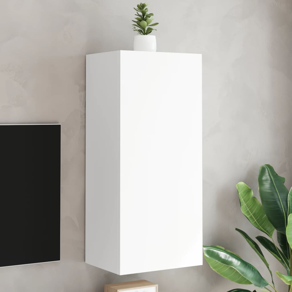 vidaXL Tv-wandmeubel 40,5x30x40 cm bewerkt hout wit