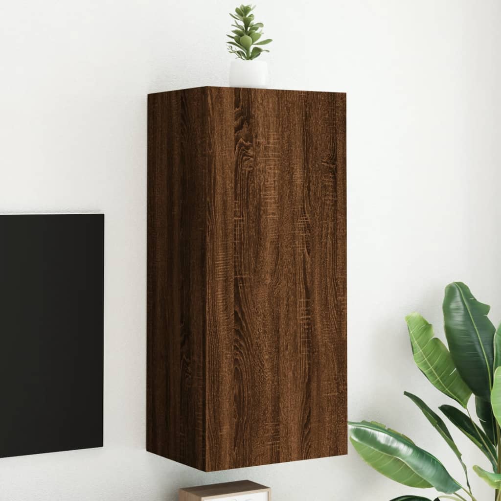 vidaXL Tv-wandmeubel 40,5x30x40 cm bewerkt hout wit