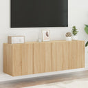 vidaXL Tv-meubel wandgemonteerd 60x30x41 cm wit