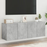 vidaXL Tv-meubel wandgemonteerd 60x30x41 cm wit