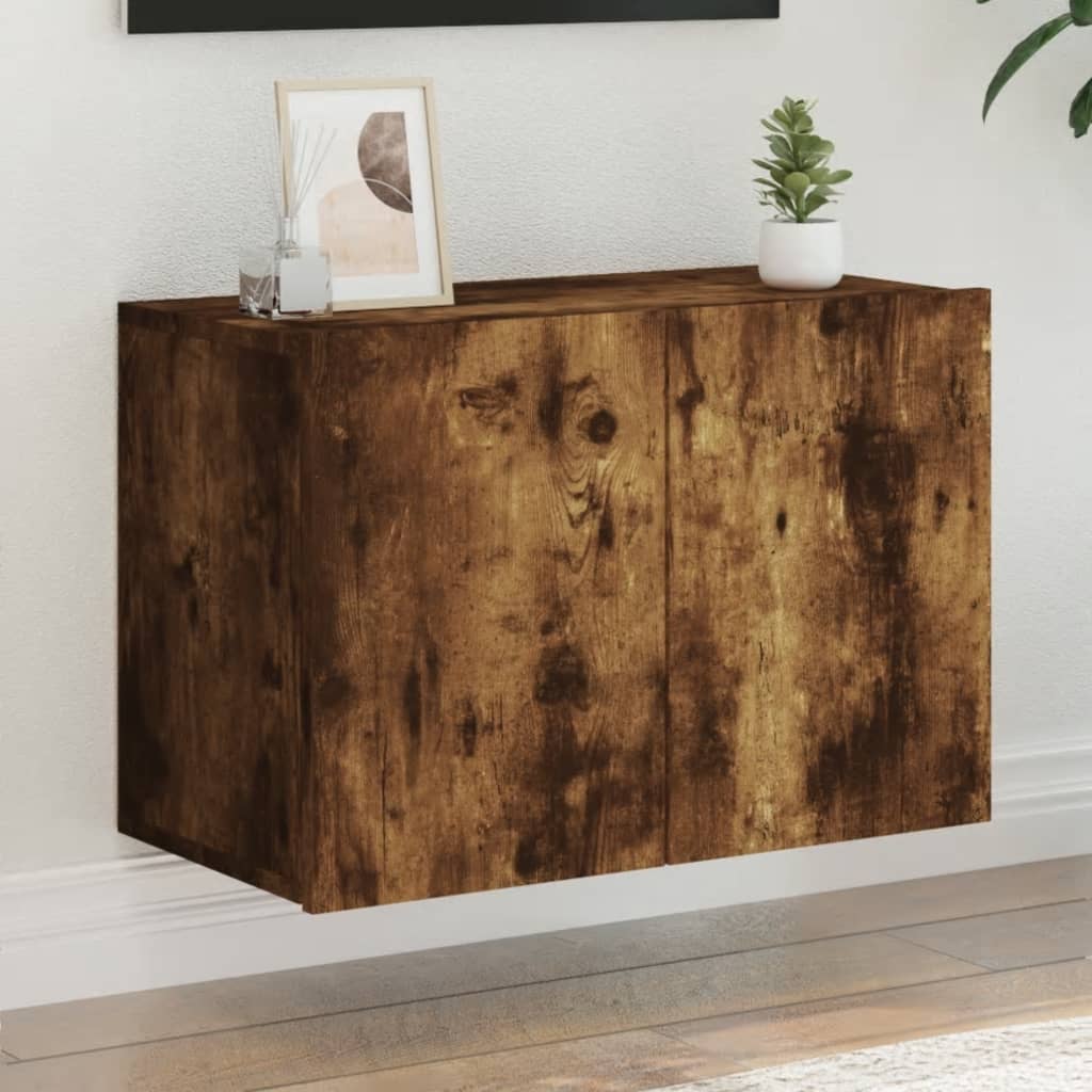 vidaXL Tv-meubel wandgemonteerd 60x30x41 cm wit