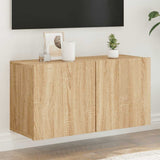 vidaXL Tv-meubel wandgemonteerd 60x30x41 cm wit