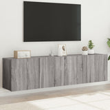 vidaXL Tv-meubel wandgemonteerd 60x30x41 cm wit