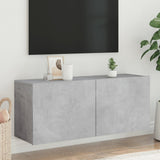 vidaXL Tv-meubel wandgemonteerd 60x30x41 cm wit